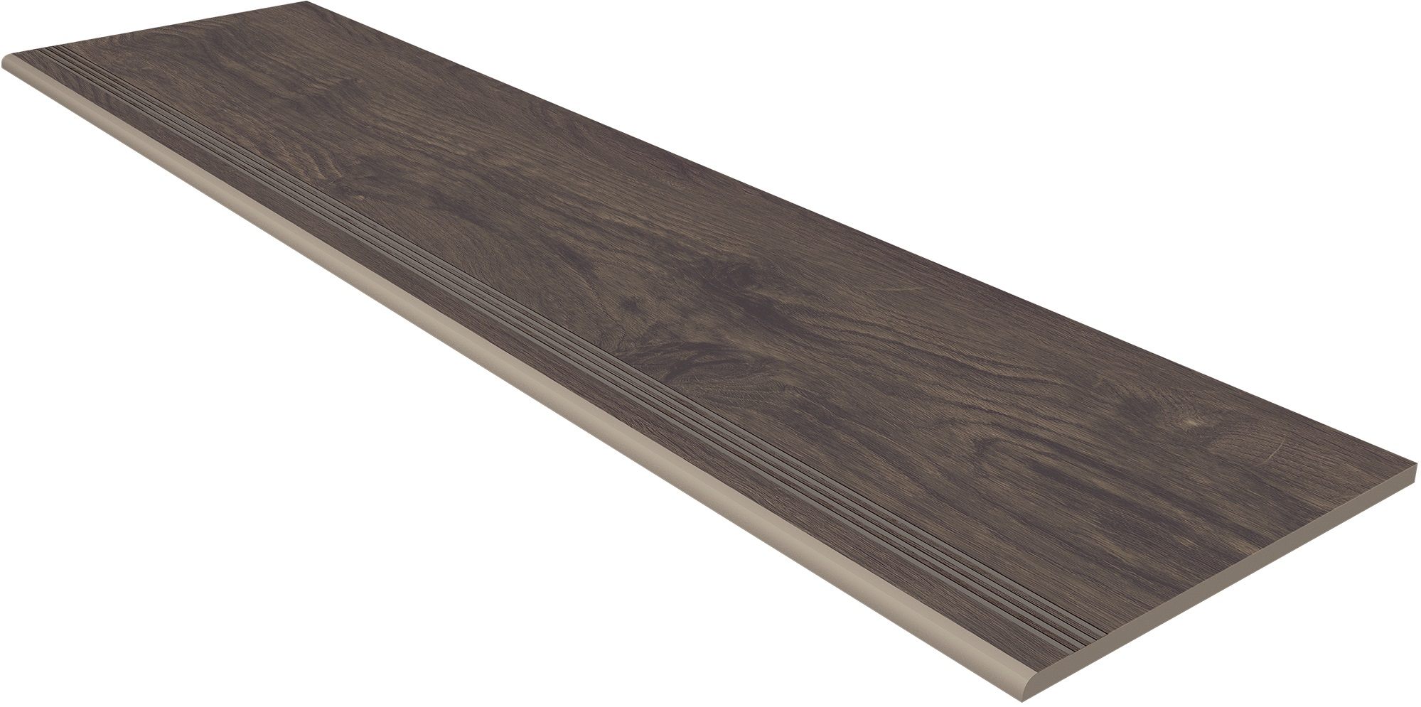 SI04 Selection Walnut 300x1200 неполированный коричневый ступень (с насечками)