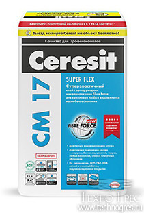 Ceresit CM 17 эластичный (25 кг)