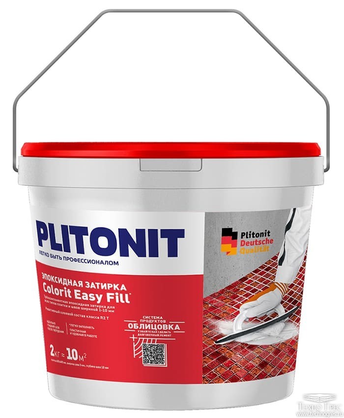 Затирка PLITONIT Colorit Easy Fill, эпоксидная, 2 кг