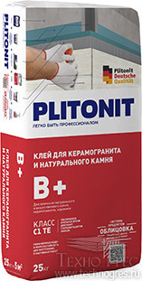 Plitonit В+, для керамогранита (25 кг)